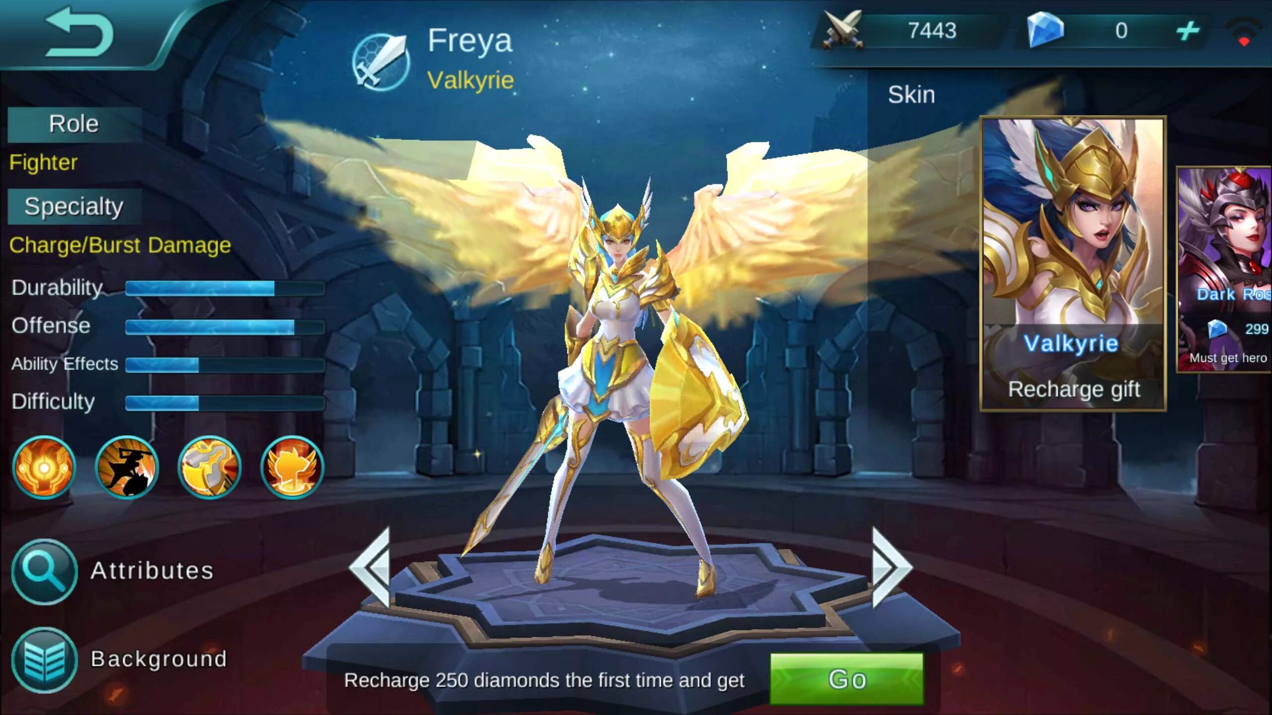 Как получить облики в mobile legends. Фрея мобил легенд. фрея mobile legends. фрея валькирия мобайл легенд. mobile legends фрейя валькирия.
