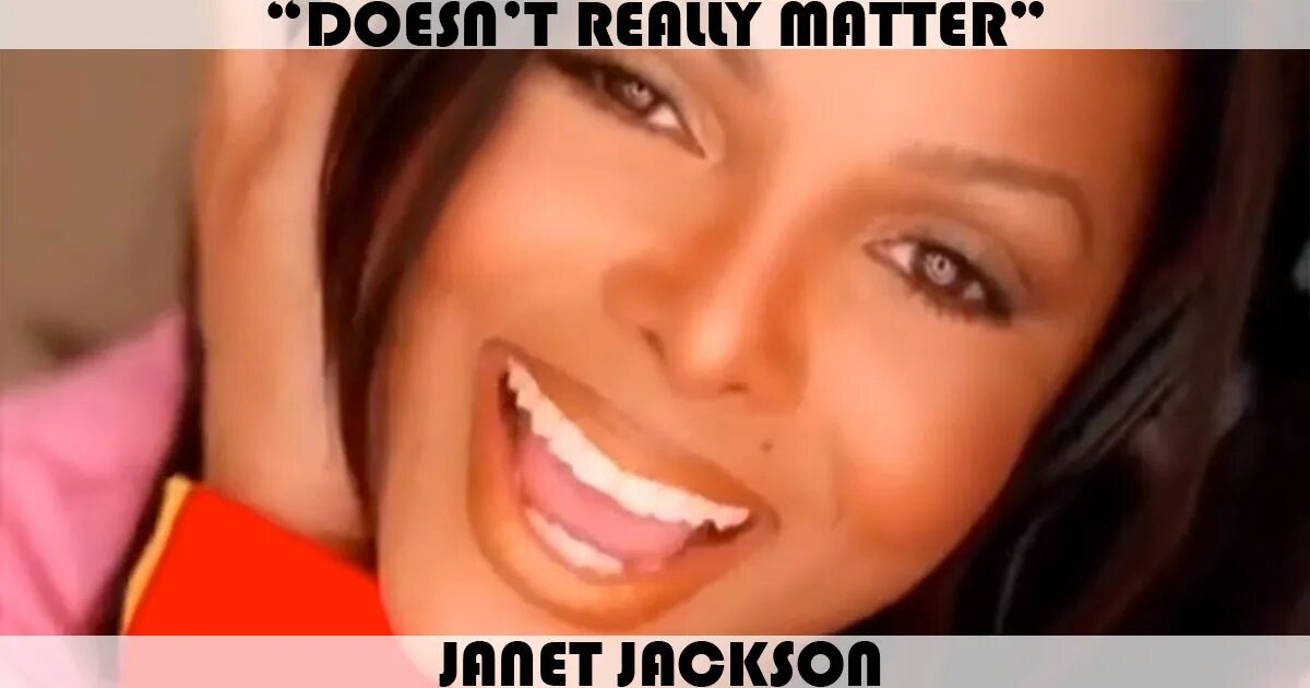 Doesn t really matter. Doesn t really matter