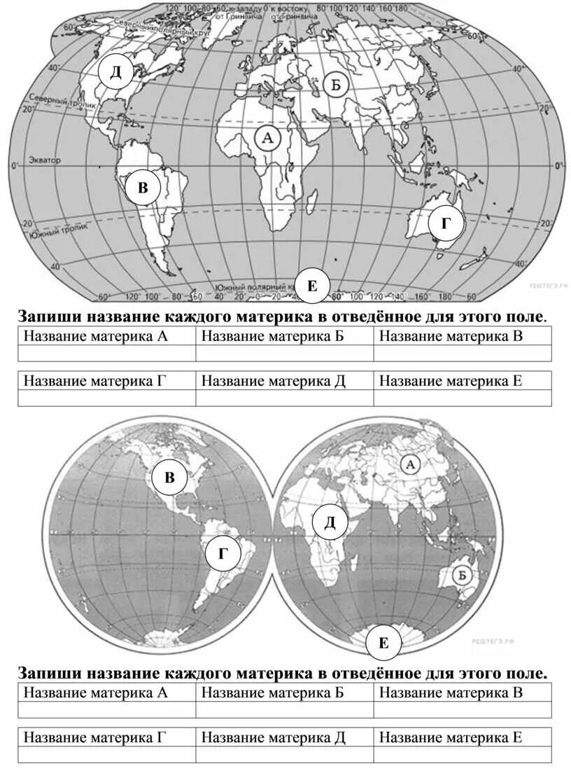 Впр 7 класс география южные материки. Запиши название каждого материка. Запиши название каждого материка в отведенное. Материки ВПР.