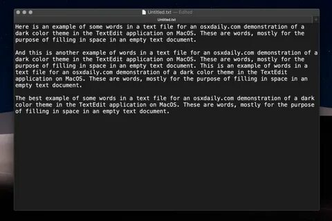 Text mode