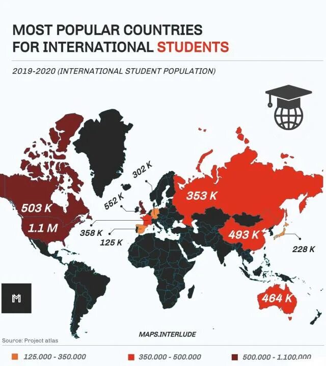 The most popular countries. Необычные карты. карта стран. карта по странам. popular countries.