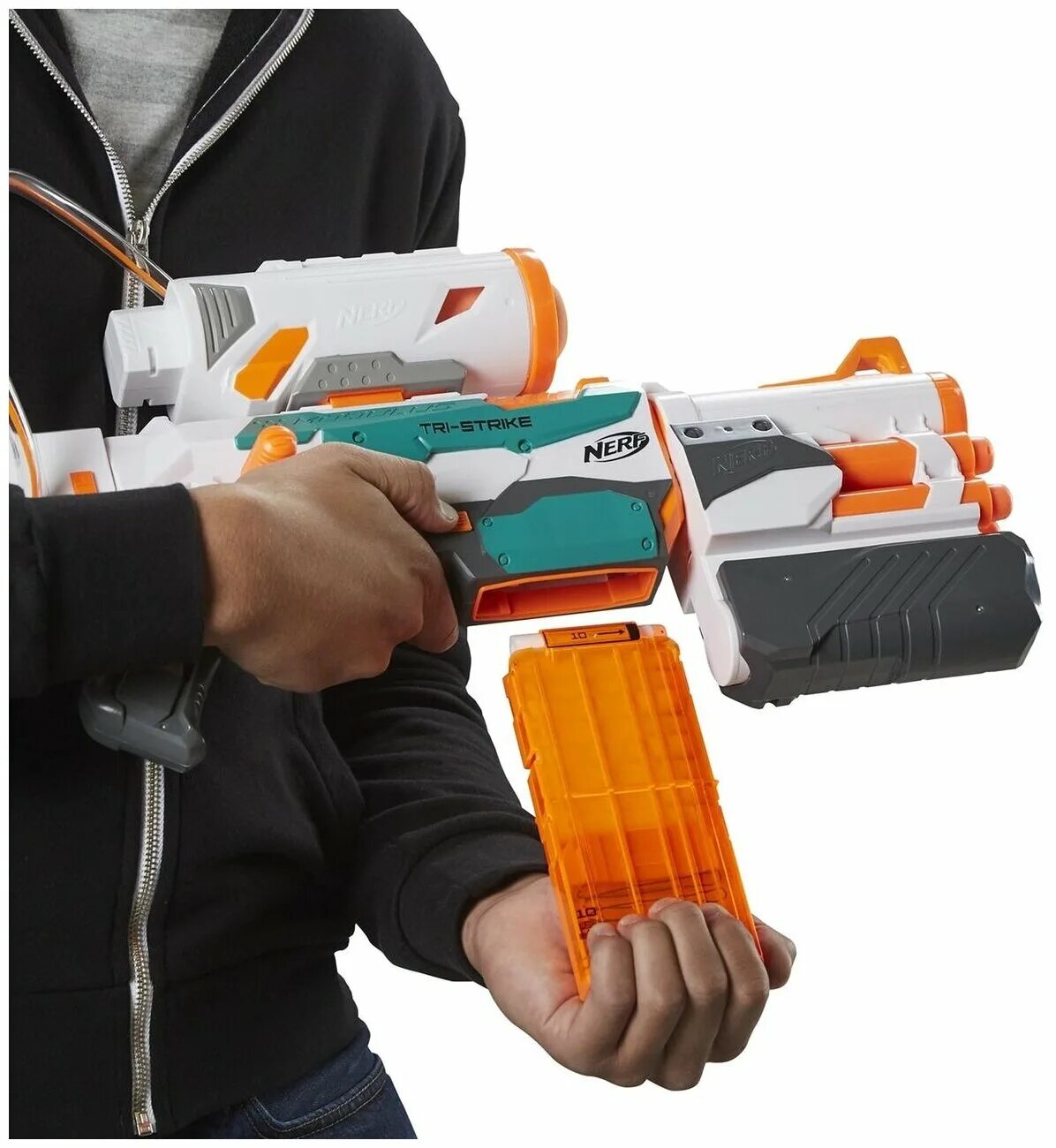 Nerf modulus. Бластер НЕРФ Модулус. НЕРФ Модулус три страйк. Игрушка бластер Nerf Modulus tri-Strike, b5577. Бластер Nerf Модулус три-страйк.