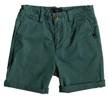Зеленые детские шорты quiksilver