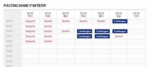 Расписание преподавателей каи