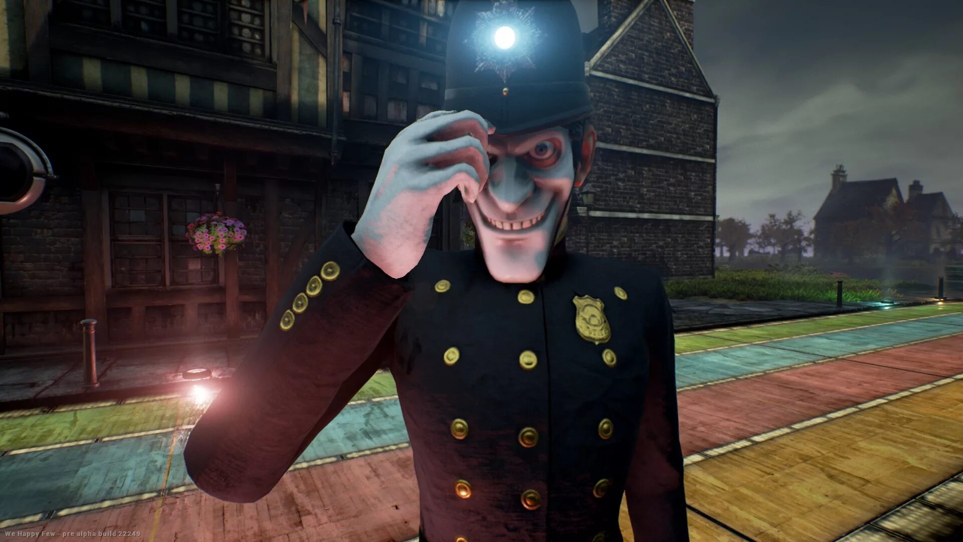 Were happy few. Игра we Happy few. Констебль из we Happy few. We Happy few Bobby. We Happy few констебль Бобби арт.