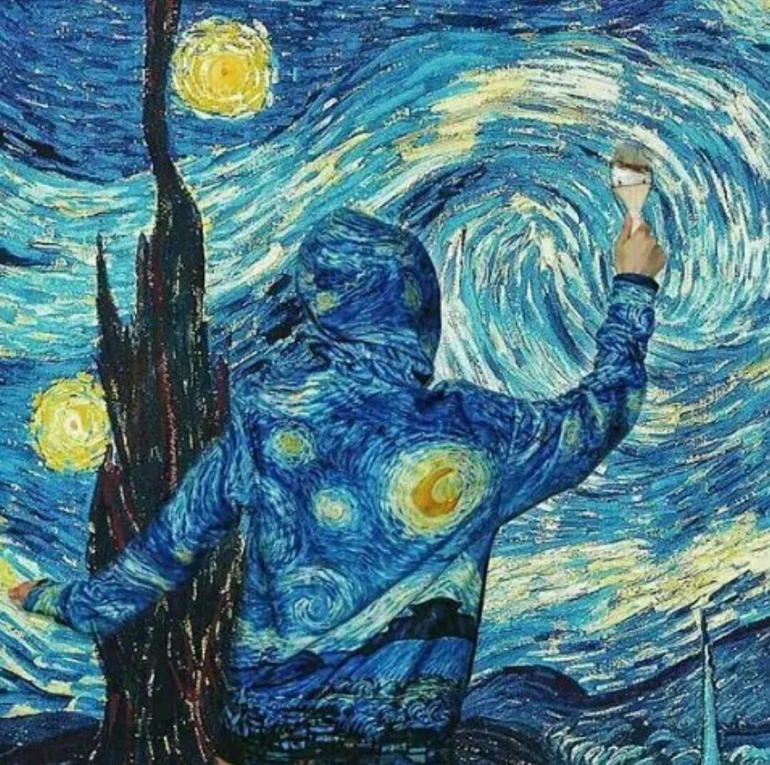 Ночь в монштаде счастливая случайность. «Звёздная ночь» Ван Гог.