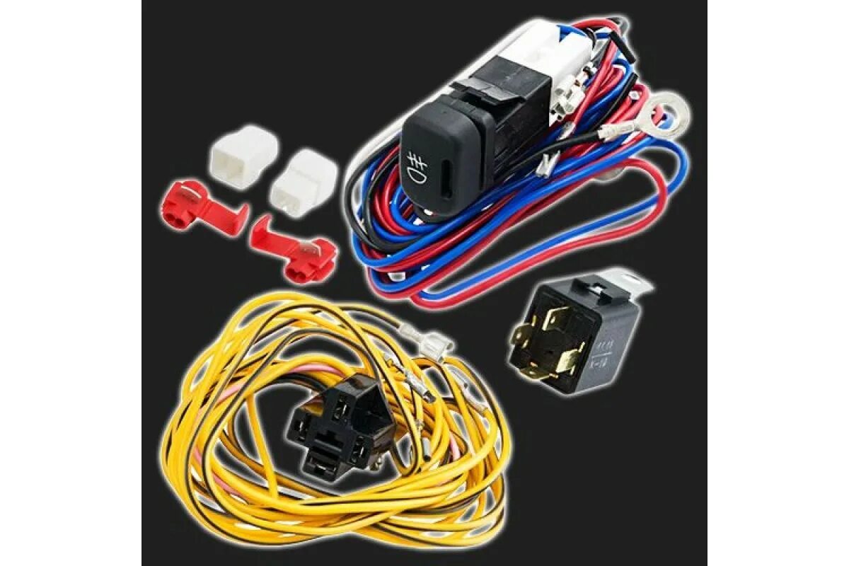 2114 провода туманки. Монтажный набор подключения противотуманных фар ваз 2114. монтажный набор подключения птф противотуманных фар ваз 2114. комплект проводов для подключения противотуманных фар ваз 2114. установочный комплект птф ваз 2114.