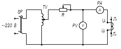Схема снятия намагничивания трансформатора тока. Схема для снятия характеристик намагничивания. Прибор для проверки намагничивания трансформатора тока и напряжения. Лабораторная работа 3 изучение устройства и работы трансформатора. Трансформатор лабораторная работа