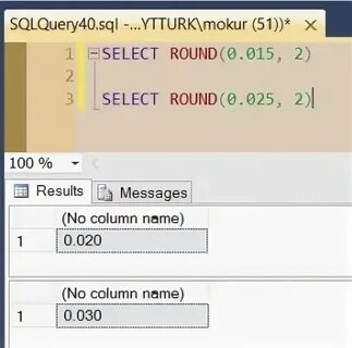 Sql округление в большую сторону