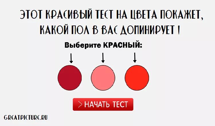 Красивый тест. Тесты на цвета психология. Тесты на цвета какого цвета. Какого цвета красотки тест.