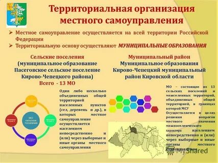 Местное самоуправление осуществляется непосредственно