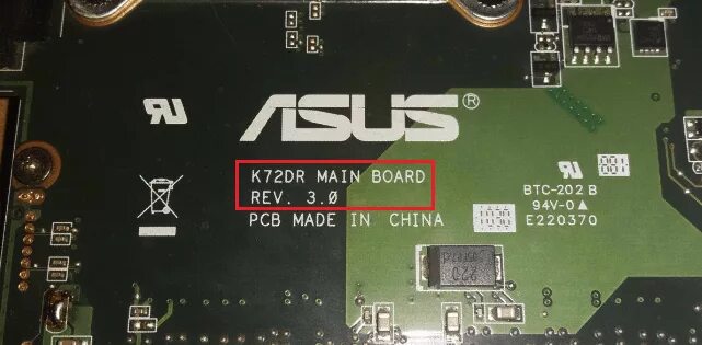 Gigabyte как узнать ревизию