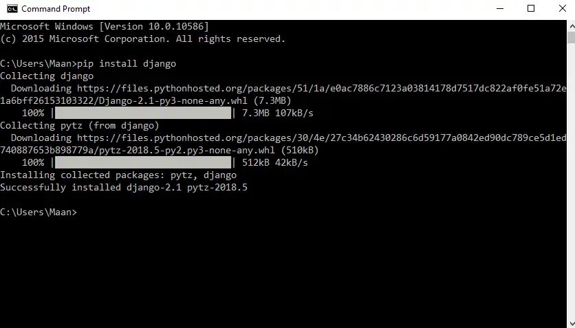 Pip install django. Install django. install django windows. cmd pip install django.