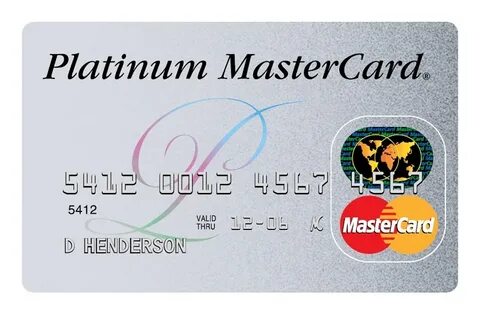 Mastercard виды карт