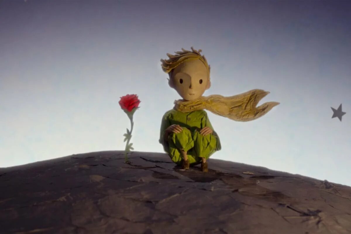 Маленький принц 4к. Маленький принц арт экзюпери. Маленький принц 2015 лис. Маленький принс экзюпери. Б 612 маленький принц.