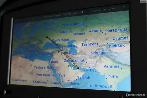 Маршрут самолета москва дубай на карте сегодня