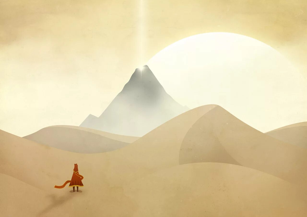 1.18 journey. Journey (игра, 2012). Пустыня Journey. Джорни игра. Journey пейзажи.