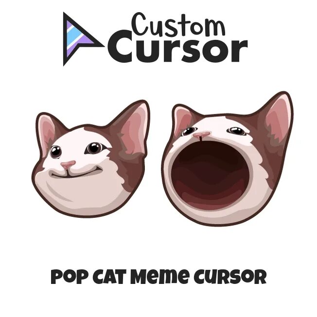 Кот курсор. Курсор Pop Cat. Курсор Pop Cat Мем. Поп кот. Custom cursor мемы.