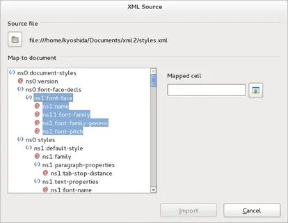 Office xml