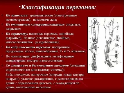 Значение переломов