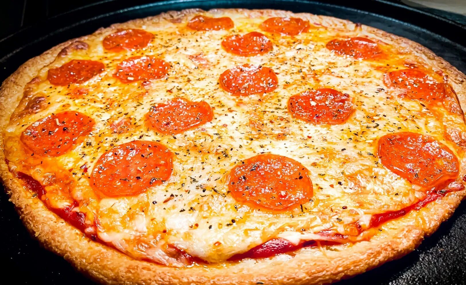 Пошаговый рецепт пиццы пепперони
