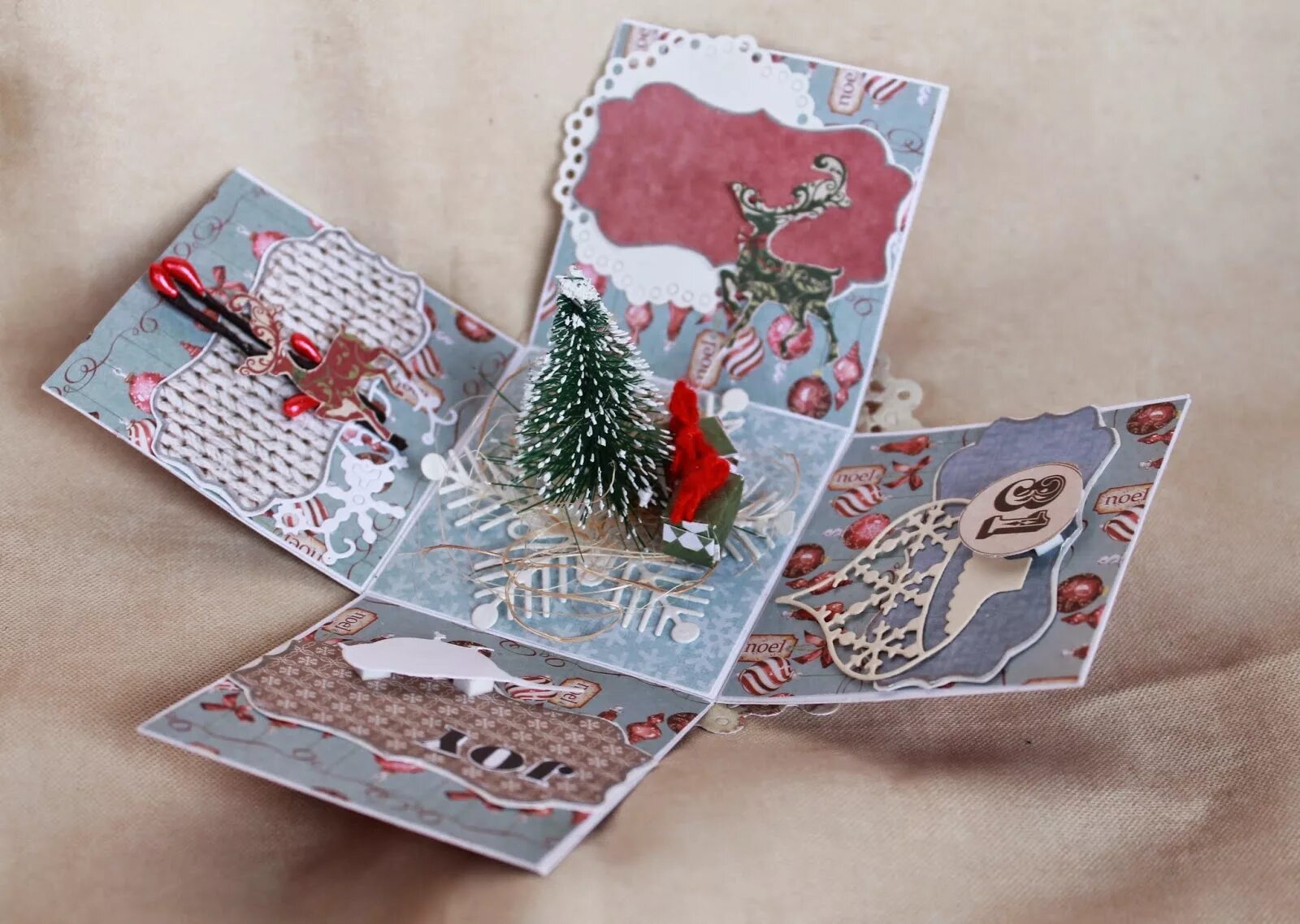 открытка с сюрпризом на новый год. необычные открытки к новому году. новогодняя коробочка с сюрпризами своими. раскладные новогодние открытки. Yjdjujlyzzоткрытка своими руками.