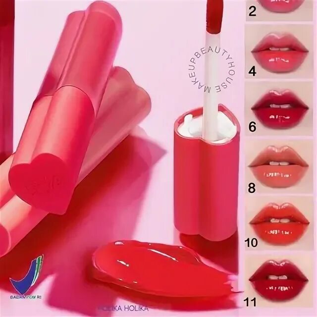Holika holika heart crush glow tint. Помада холика холика heart crush. holika holika помада сердечко. heart crush glow tint air #sing — holika holika.