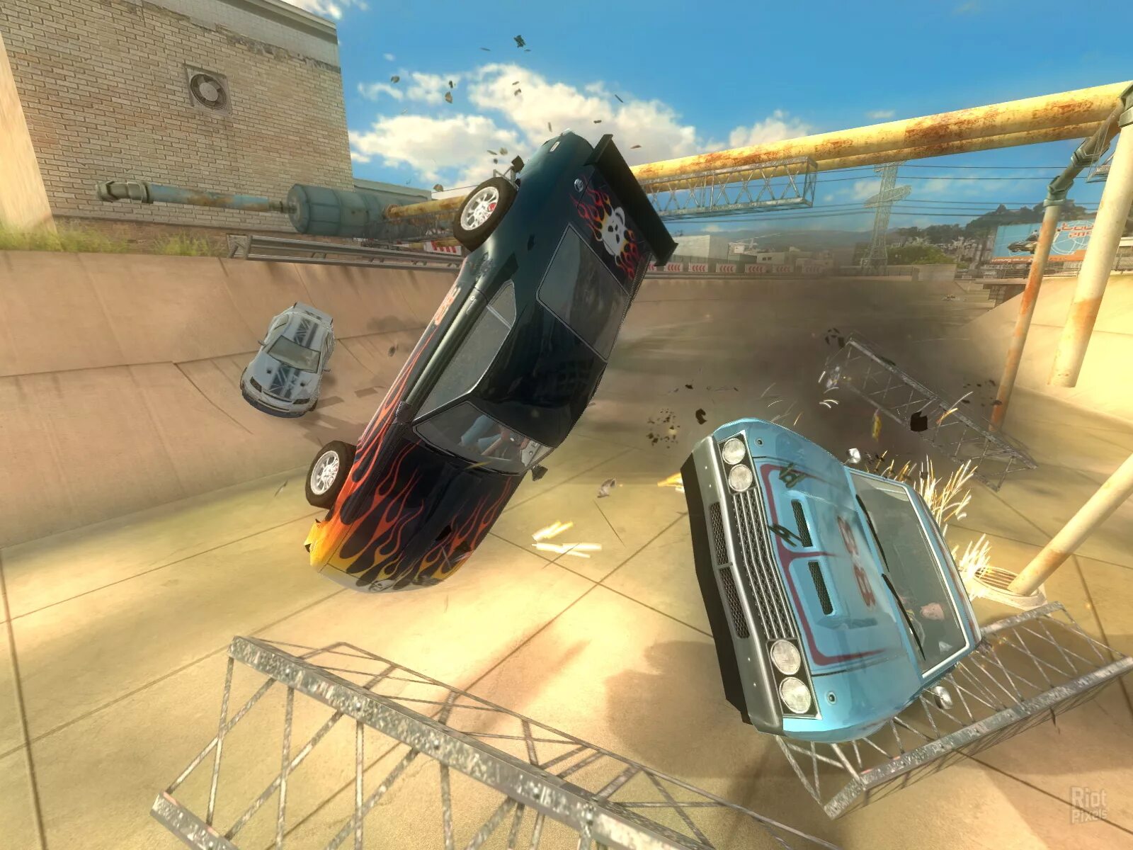 Флетаут игра. FLATOUT 2 2006. FLATOUT 2 игрушки. Lentus FLATOUT 2. FLATOUT 2 ray Carter.