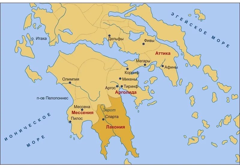 Древняя спарта и афины. Спарта Мессения Лакония. Спарта на карте древней Греции. Древняя Спарта Лакония. Пелопоннес на карте древней Греции.