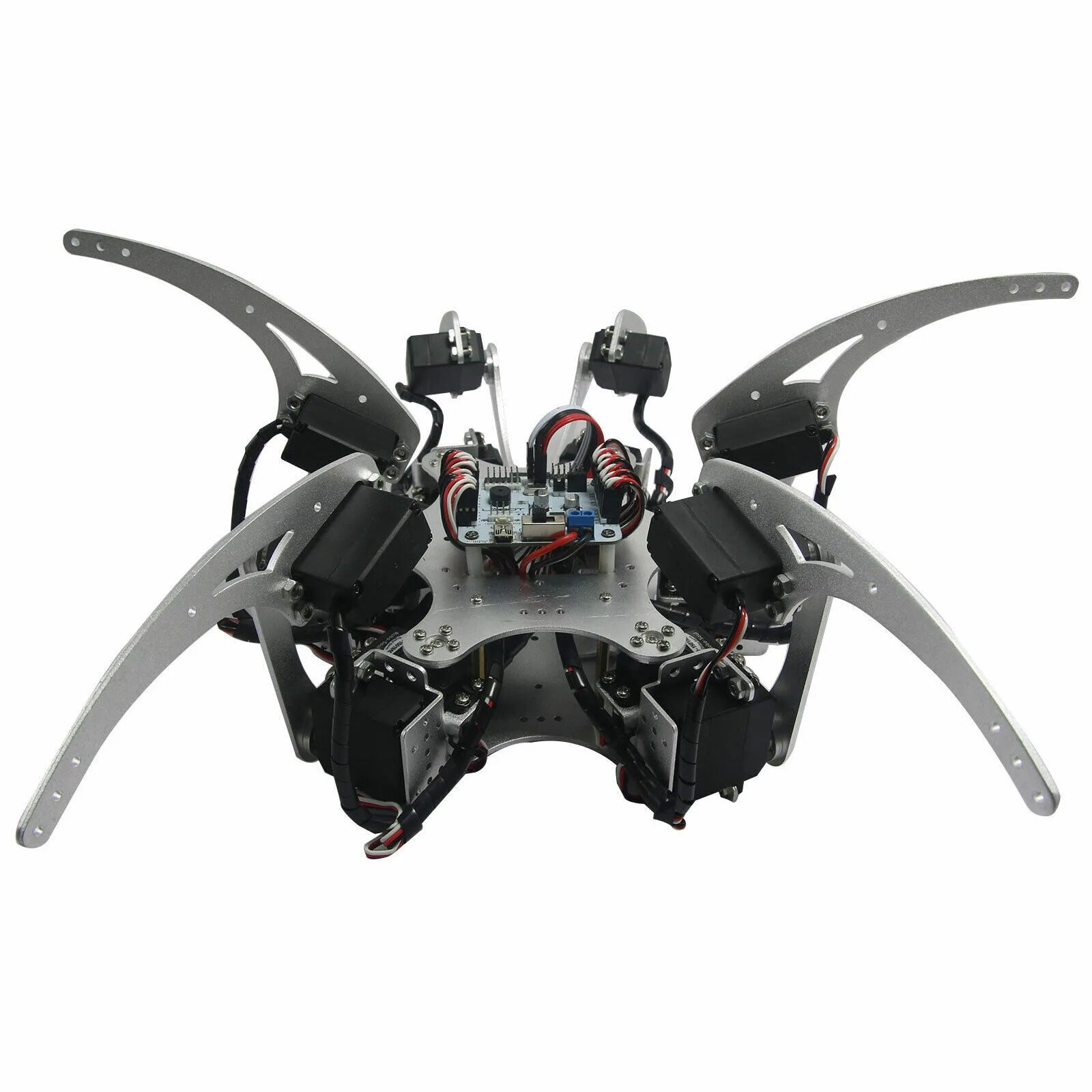 Робот паук квадропод. Гексапод робот 6 ног. hexapod spider robot arduino. гексапод алюминий. алюминиевый паук.