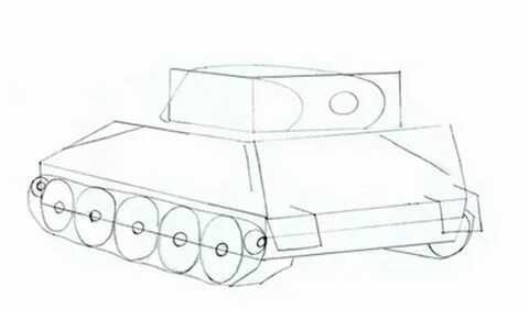 Нарисовать танк самому