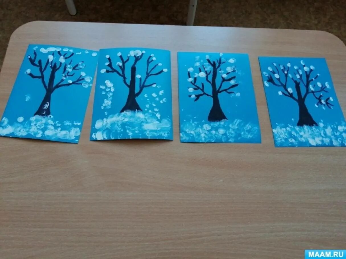 Рисование«деревья в снегу» (т.с. Комарова. Занятие 58). Рисование зимнее дерево младшая группа. Рисование деревья зимой в средней группе. Рисование дерева в младшей группе. Деревья в снегу вторая младшая группа