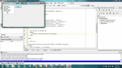 String delphi