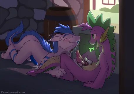 braeburned, aether fang, spike (mlp), friendship is magic, my little pony, ...