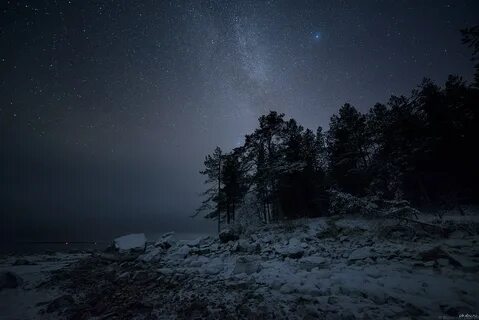 Красивая ноябрьская ночь