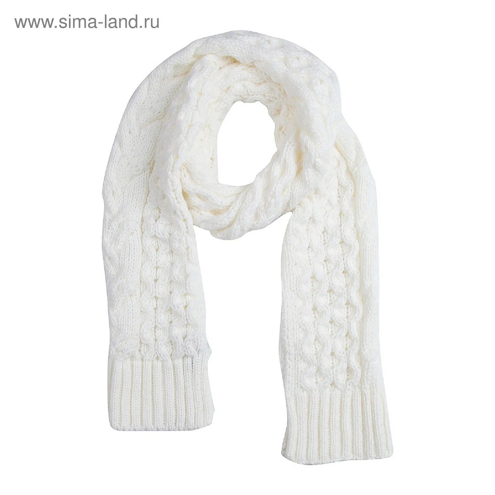 Белые шарфы женские