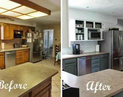 Before and after piece