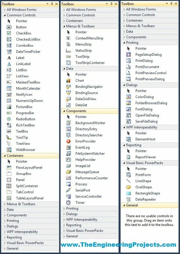 Toolbox vba