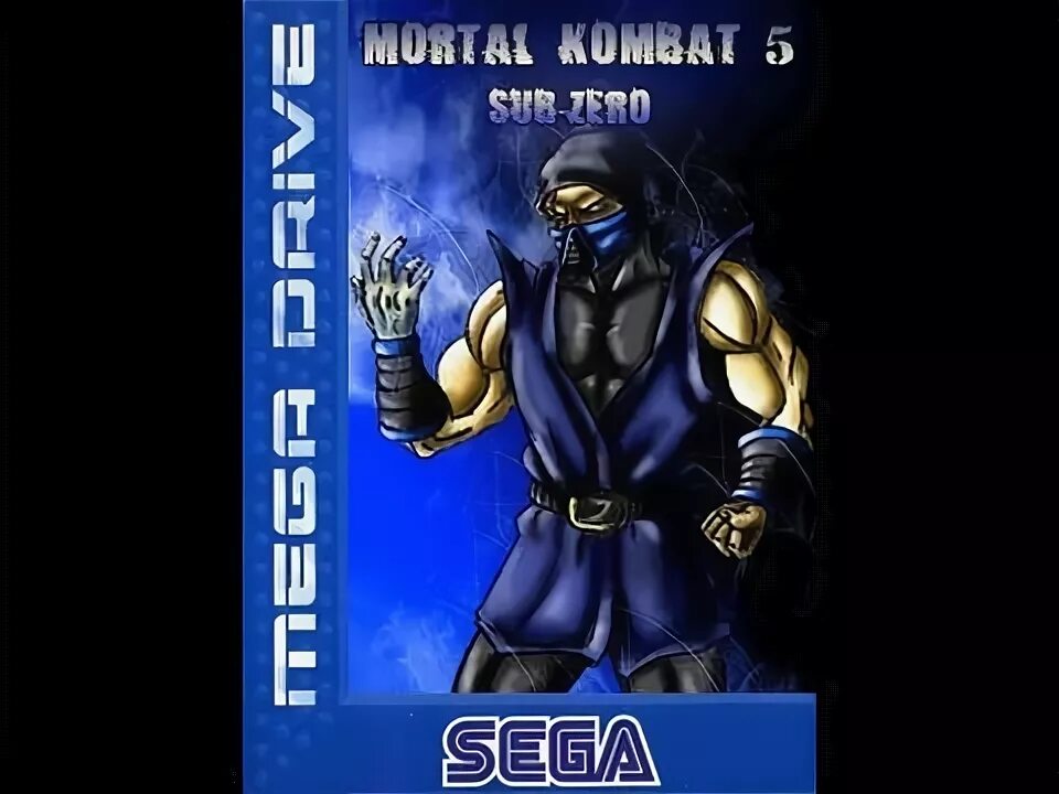 Сега 16 бит мортал комбат. MK 5 Subzero Sega. Sub Zero MK Sega. Sub Zero Sega. Mortal Kombat 5 Sega.