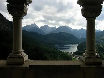 Балкон замка