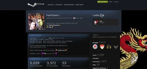 Steam lvl