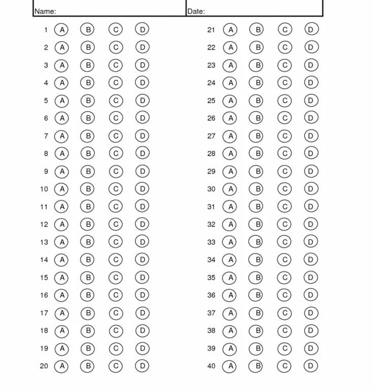 Тест лист ответов. Zip grade бланк. test answer sheet. бланка zipgrade. zipgrade лист ответов.
