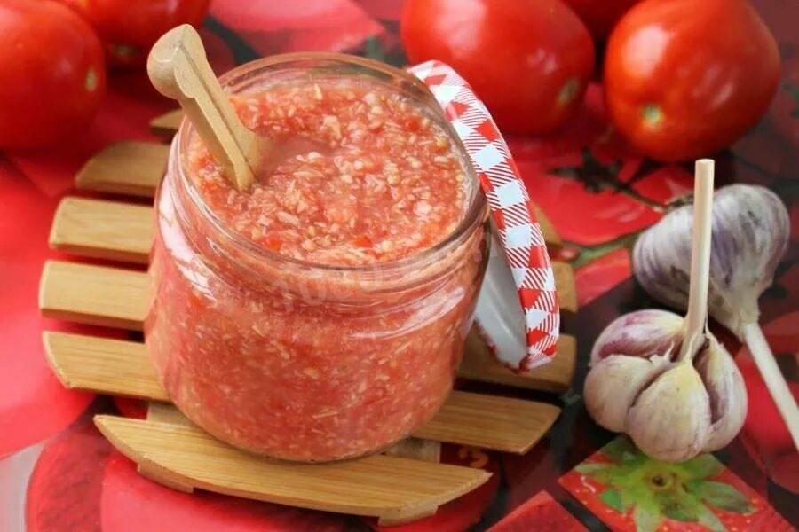 Хрен с помидорами без чеснока рецепт