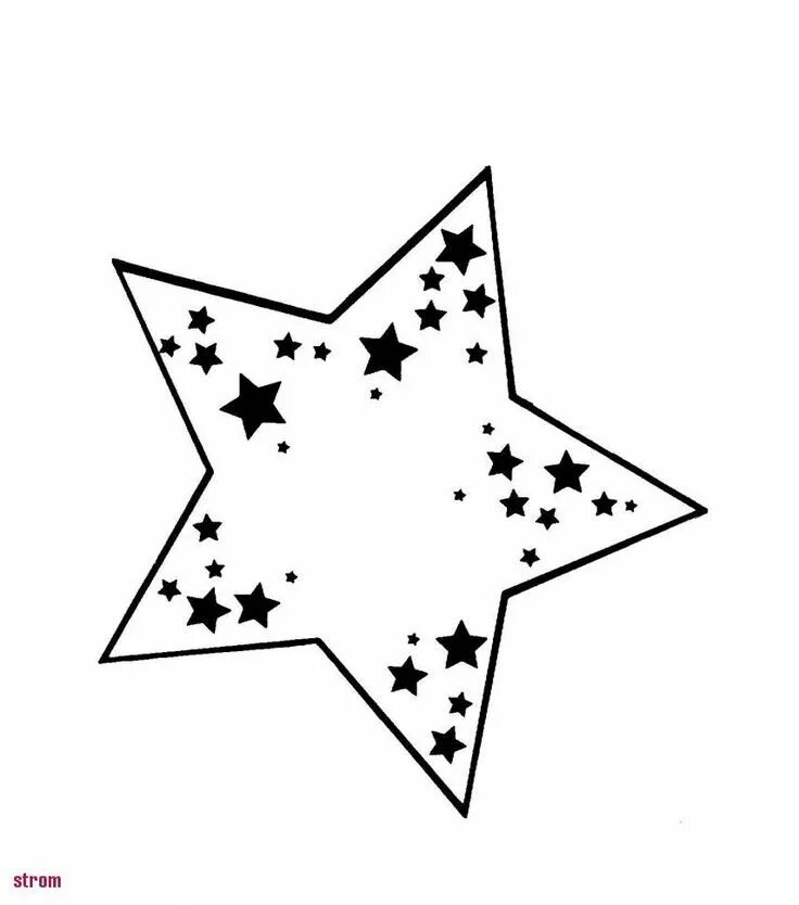 Шаблон i etoile d afrigue. Etoile. etoiles. stelle.