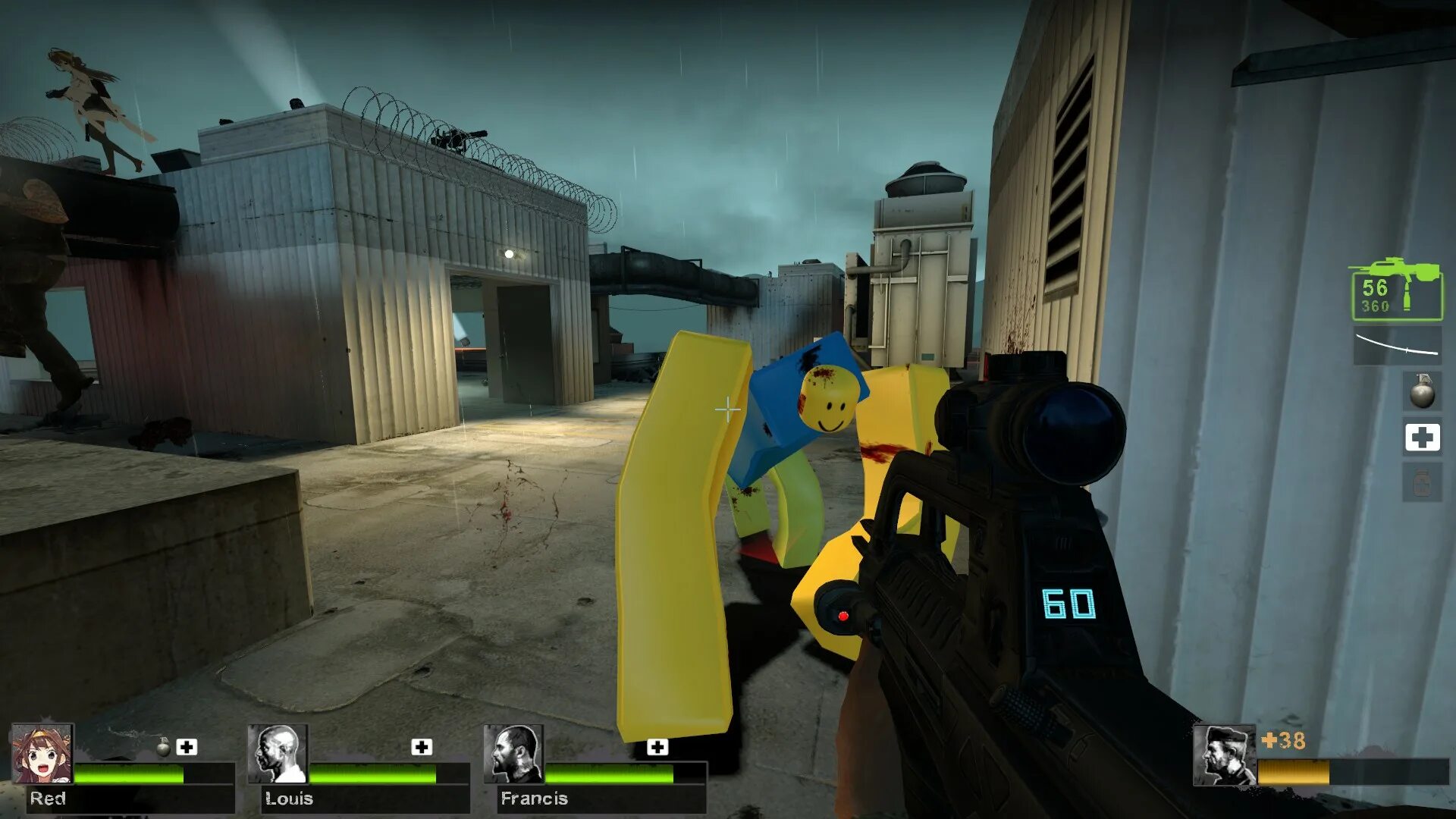 Roblox left. Скин left 4 dead 2 роблокс охотник. roblox left 4 dead avatar.