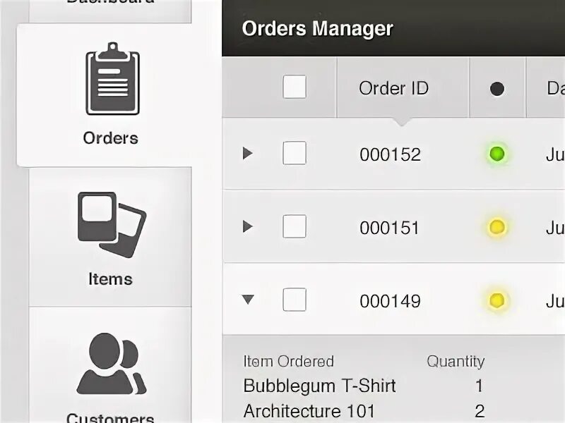 Manager orders