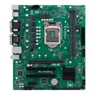 Материнская плата asus h410m k