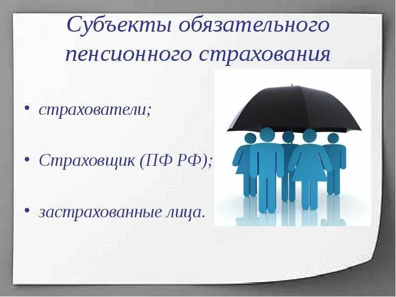 Застрахованные лица пенсионное страхование. Субъекты пенсионного страхования. Обязательное пенсионное страхование (ОПС). Страхование презентация. Схема субъектов обязательного пенсионного страхования.