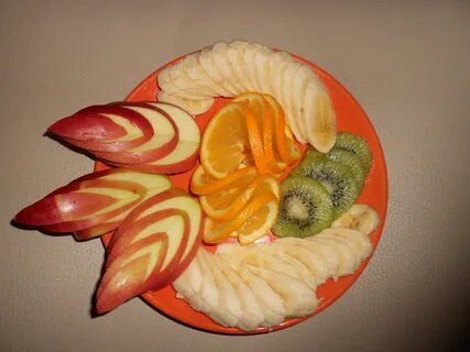 Красиво нарезать фрукты овощи