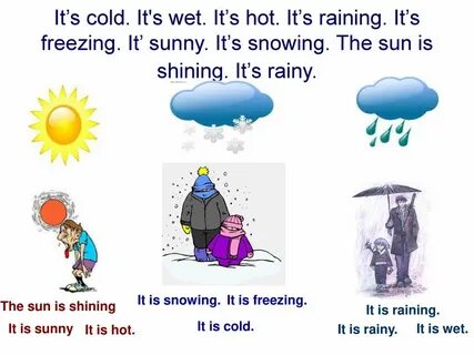 When it is cold i like